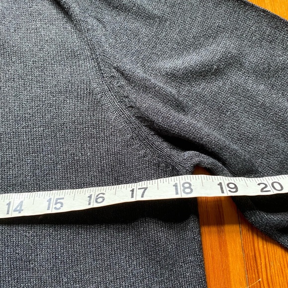 David Brooks dark grey silk mix sweater size S - Picture 7 of 10